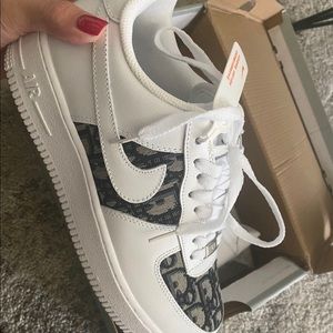 Custom made Christian Dior Air Force 1